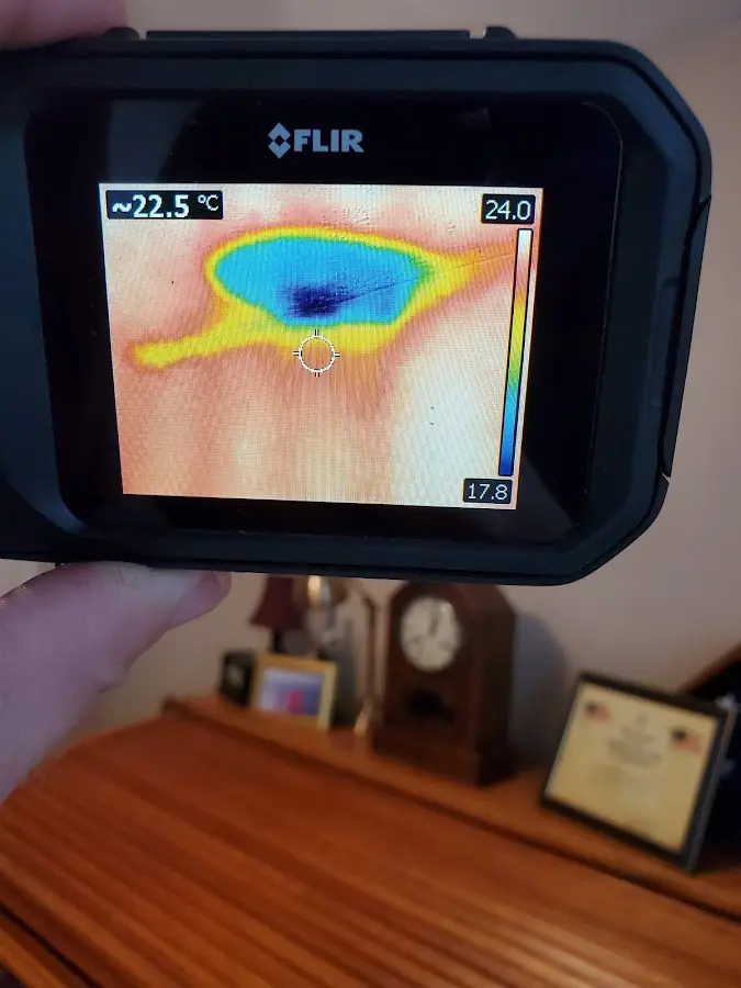 Thermal imaging inspection for water damage in North Tustin